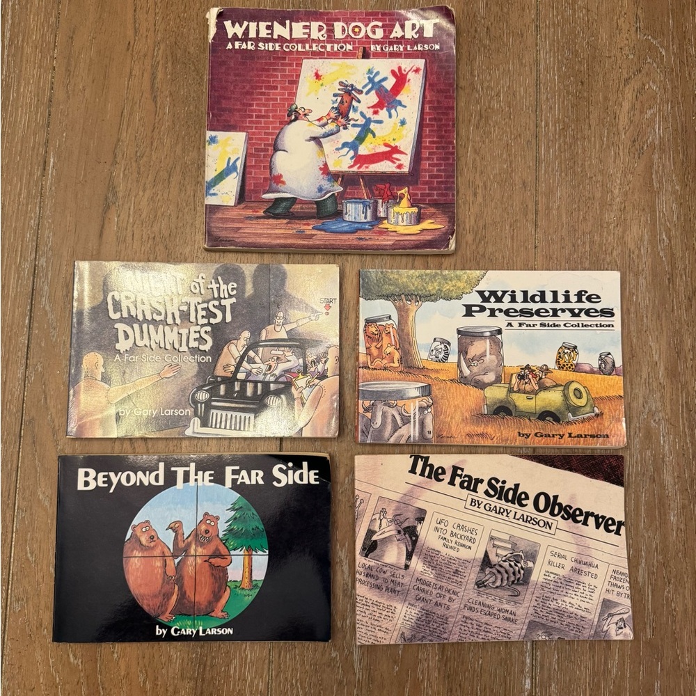 Gary Larson Far Side Comic Book Collection